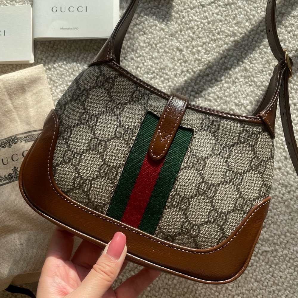 NWT Authentic Gucci Mini Jackie 1961 (Style 637092) - Picture 5 of 13